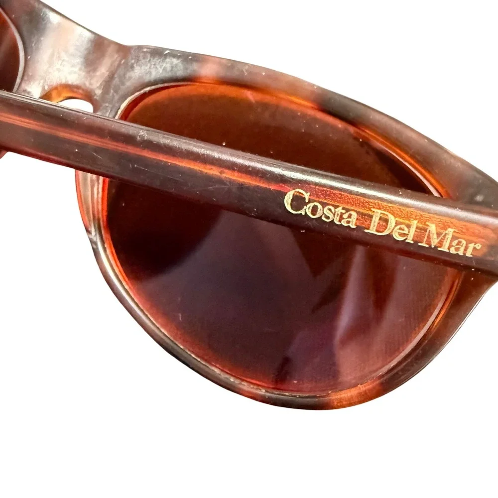 Vintage Costa Del Mar Mirage MI-10 Sunglasses Tortoise Shell Brown Lens